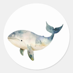 Pegatinas de ballena lindas