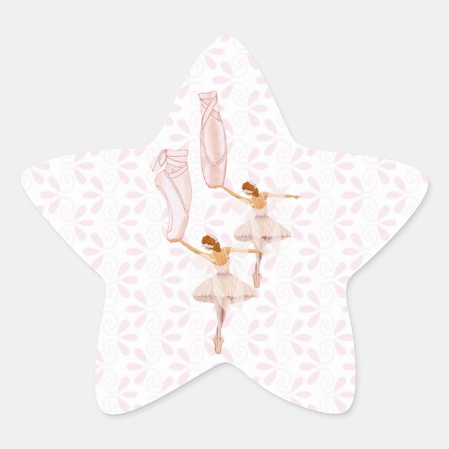 Pegatinas de Ballerina (Anverso)