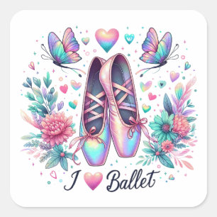 Pegatinas de Ballet Ballerina