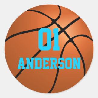 Pegatinas de baloncesto personalizados
