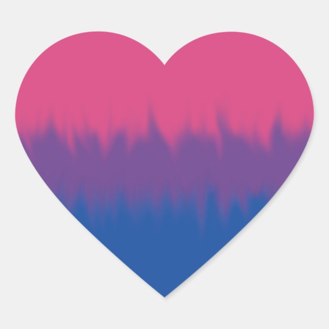 Pegatinas de bandera bisexual (Anverso)