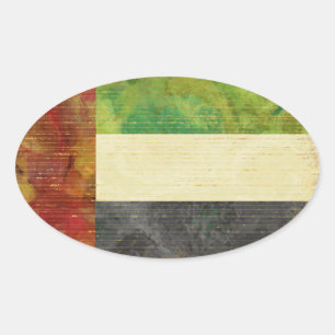 Pegatinas de Bandera de Dubai