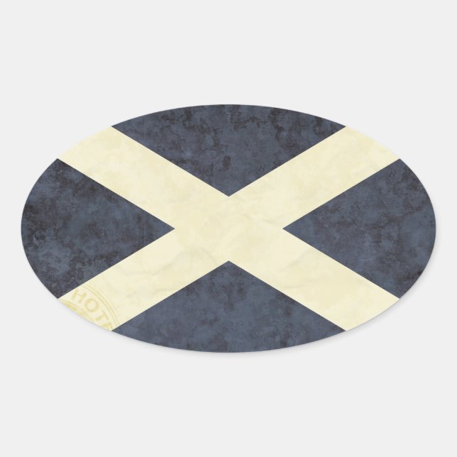 Pegatinas de Bandera de Escocia (Anverso)