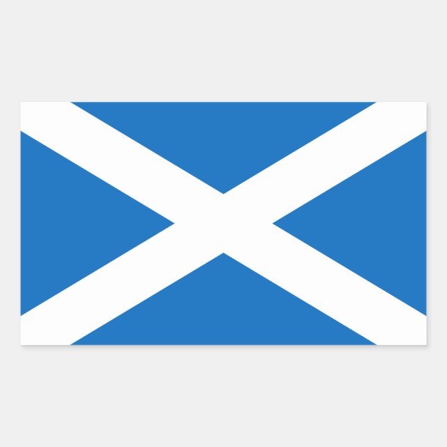 Pegatinas de bandera de Escocia (Anverso)