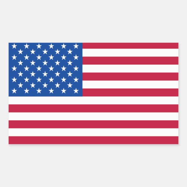 Pegatinas de Bandera de Estados Unidos (Anverso)
