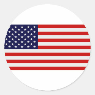 Pegatinas de Bandera de Estados Unidos