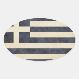 Pegatinas de Bandera de Grecia