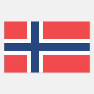 Pegatinas de bandera de Noruega