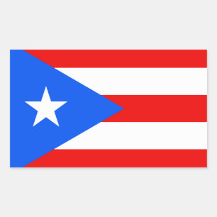 Pegatinas de bandera de Puerto Rico