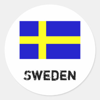 Pegatinas de bandera de Suecia