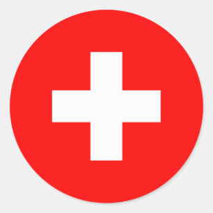 Pegatinas de Bandera de Suiza