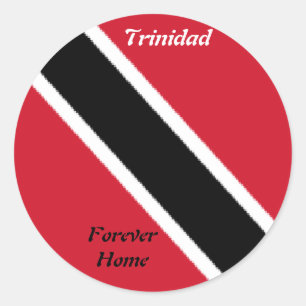 pegatinas de bandera de Trinidad