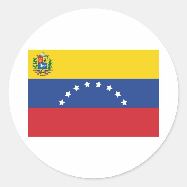 Pegatinas de Bandera de Venezuela (Anverso)
