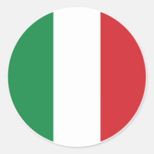Pegatinas de Bandera Italiana por Burton