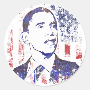 Pegatinas de Barack Obama