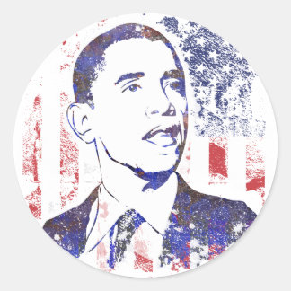 Pegatinas de Barack Obama