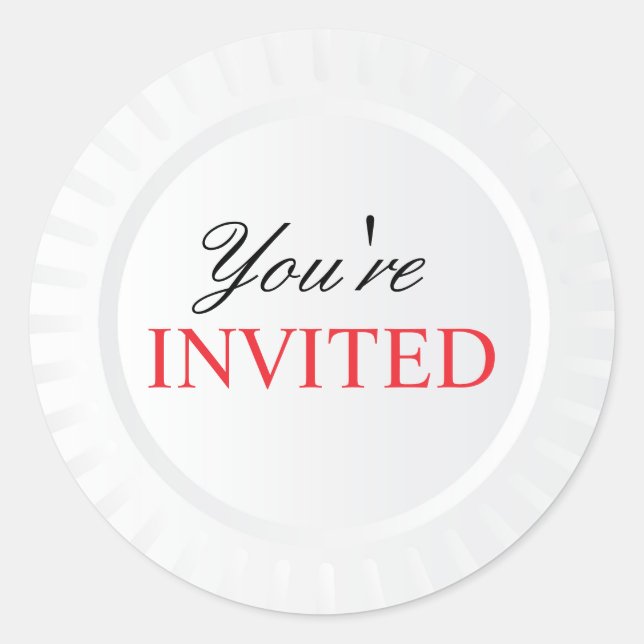 Pegatinas de barbacoa de Plate Picnic Fiesta (Anverso)