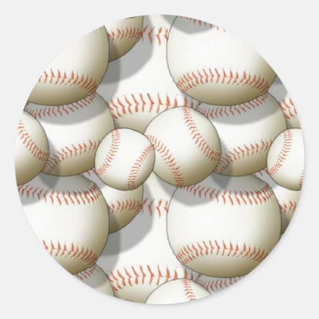 Pegatinas de Baseballs (Anverso)