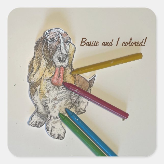 Pegatinas de Bassie (Anverso)