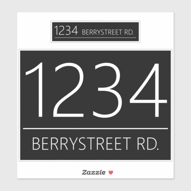 Pegatinas de Basurero Negras (Hoja)