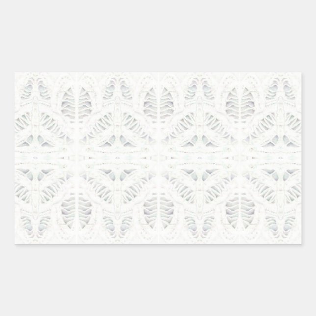 Pegatinas de BATTENBURG LACE Rectangle (Anverso)