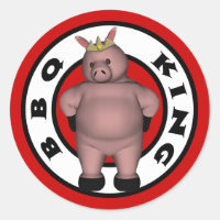 Pegatinas de BBQ King