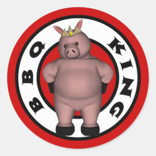 Pegatinas de BBQ King