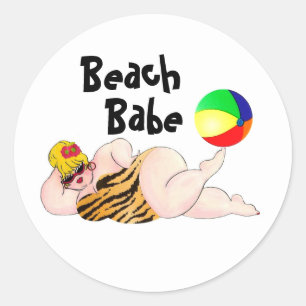 Pegatinas de Beach Babe