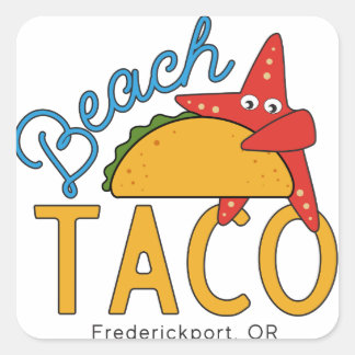 Pegatinas de Beach Taco