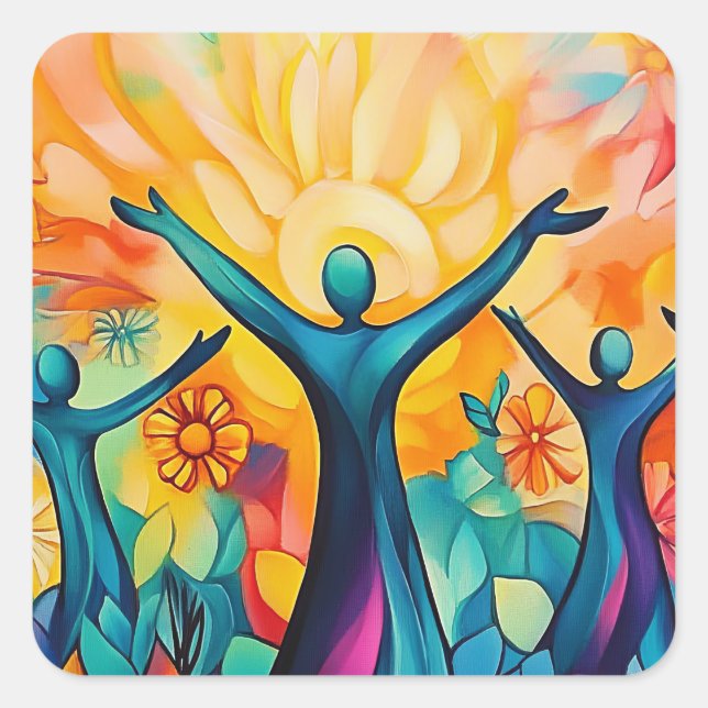 Pegatinas de Beatitudes (Anverso)