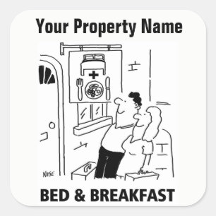 Pegatinas de bed & breakfast de Guest House