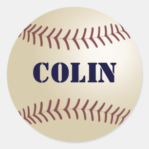 Pegatinas de Béisbol de Colin
