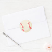 Pegatinas de béisbol Sello de sobre de fiesta depo