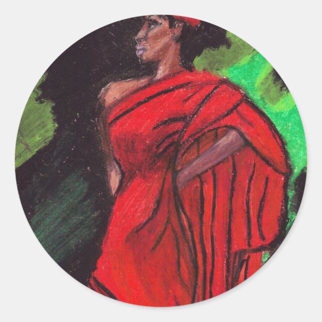 Pegatinas DE BELLEZA NEGRA (Anverso)