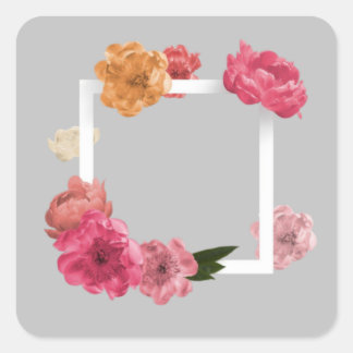 Pegatinas de belleza Rosa | Elegante Pegatina flor