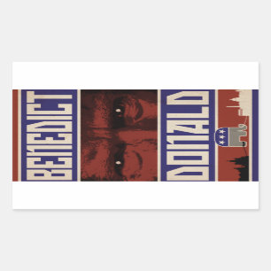 Pegatinas de Benedicto Donald (fije de 4)