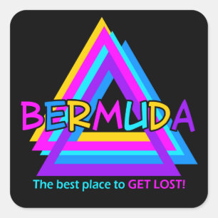 PEGATINAS de BERMUDA TRIANGLE