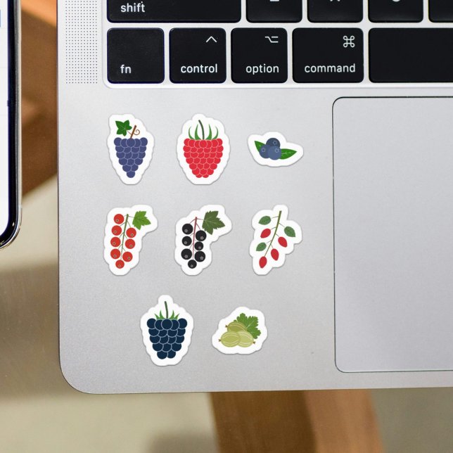 Pegatinas de Berry Fruits (Set of Berry Fruits Stickers)