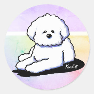 Pegatinas de Bichon Frise Dog