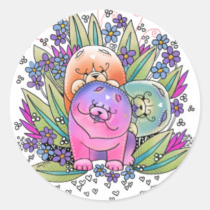 PEGATINAS de BINDI PLAYDATE Chow