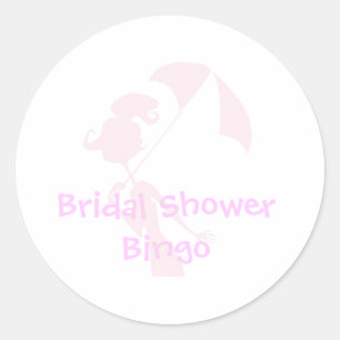 Pegatinas de Bingo Bridal Shower