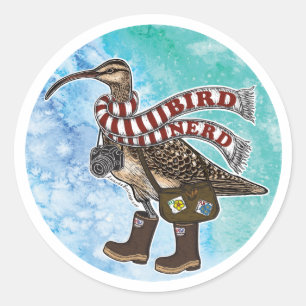 Pegatinas de Bird Nerd