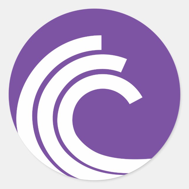 Pegatinas de BitTorrent (Anverso)