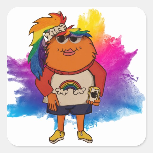 Pegatinas de Blanca (Anverso)