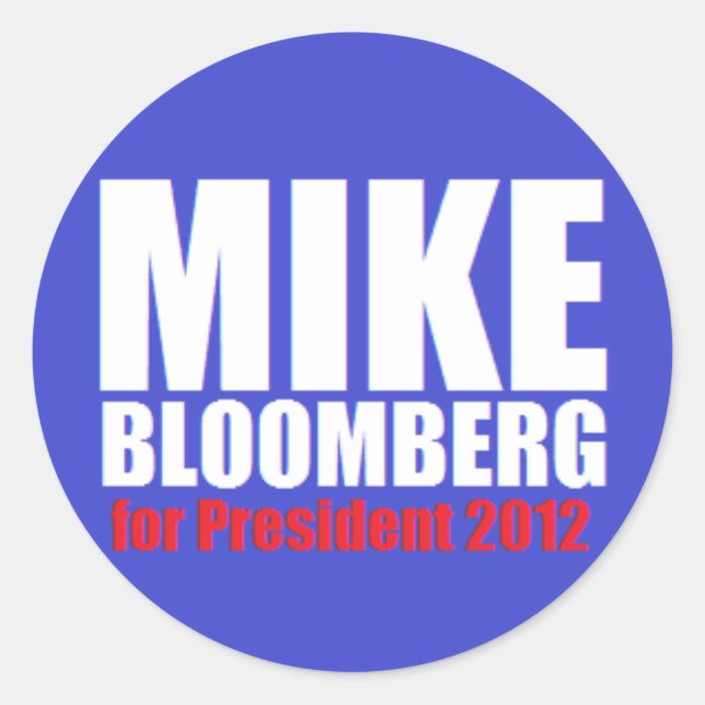 Pegatinas de Bloomberg 2012 (Anverso)