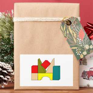 Pegatinas de bloques de construcción