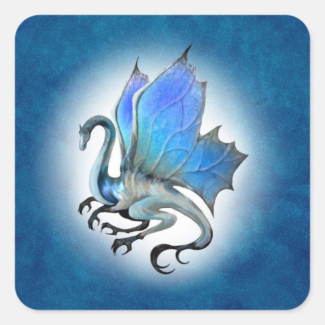 Pegatinas de Blue Dragon (Anverso)