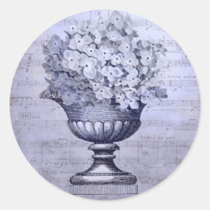 Pegatinas de Blue Hydrangeas
