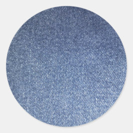 Pegatinas de Blue Jean Round