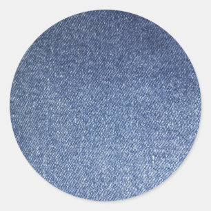 Pegatinas de Blue Jean Round